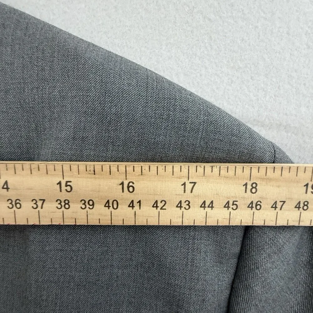 Kenny EL Men’s 48R Gray Sport‎ Coat Wool Blend Jacket